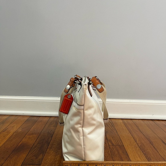 Beautiful Coach Satin Tote - Picture 3 of 6